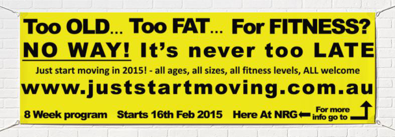 Just Start Moving Fitness banner